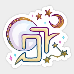 Astrologian Icon FFXIV Sticker